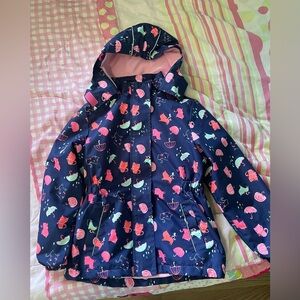 Girls Cat Rain Jacket 134/140 (says size 8-10yrs online)